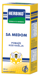 Bosiljak u prirodnom preparatu Herbiko® sa medom za odrasle